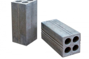 Gạch không nung 4 lỗ 8x8x18 cm